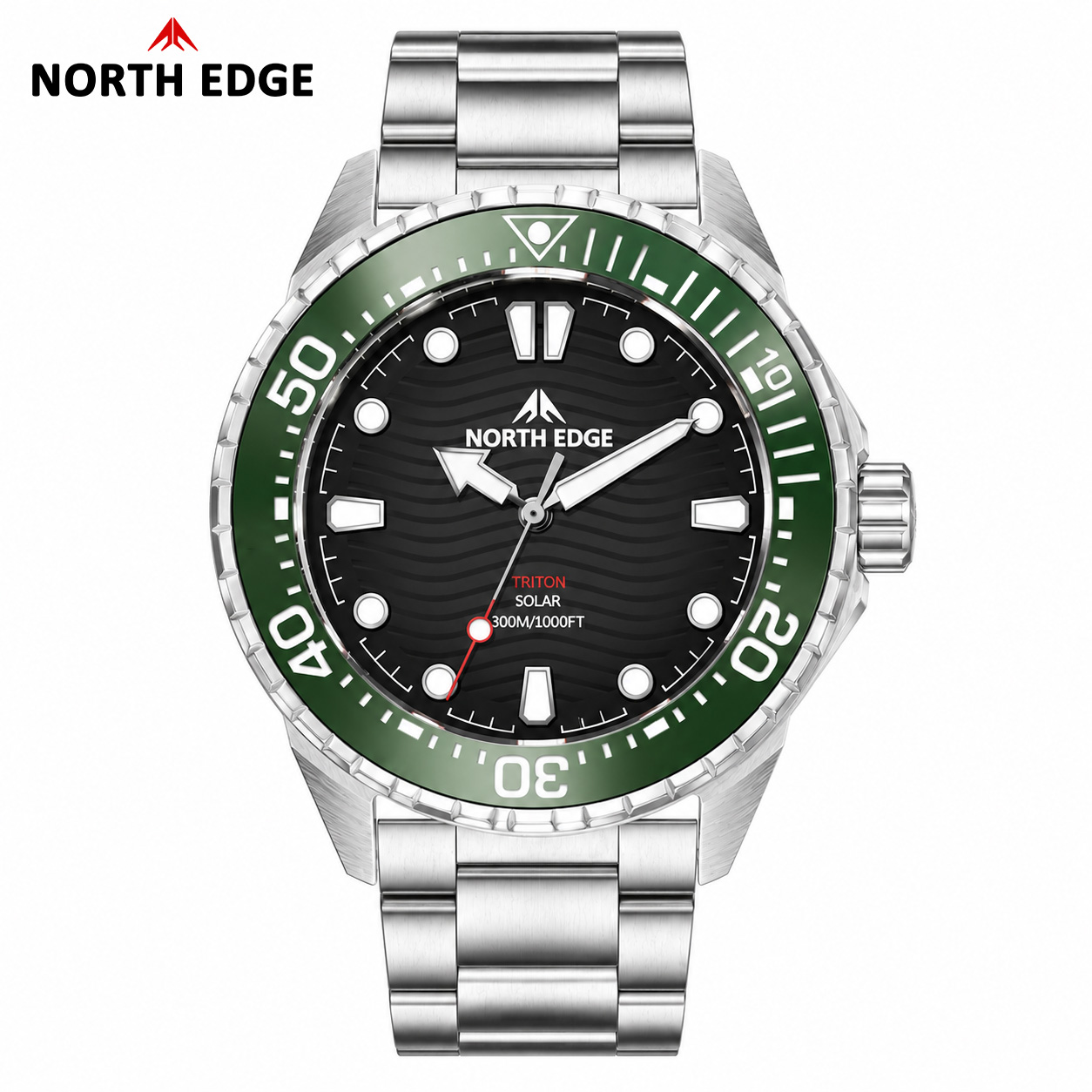 North Edge TRITON Duikhorloge  - Diver Watch 300M recensie en prijs