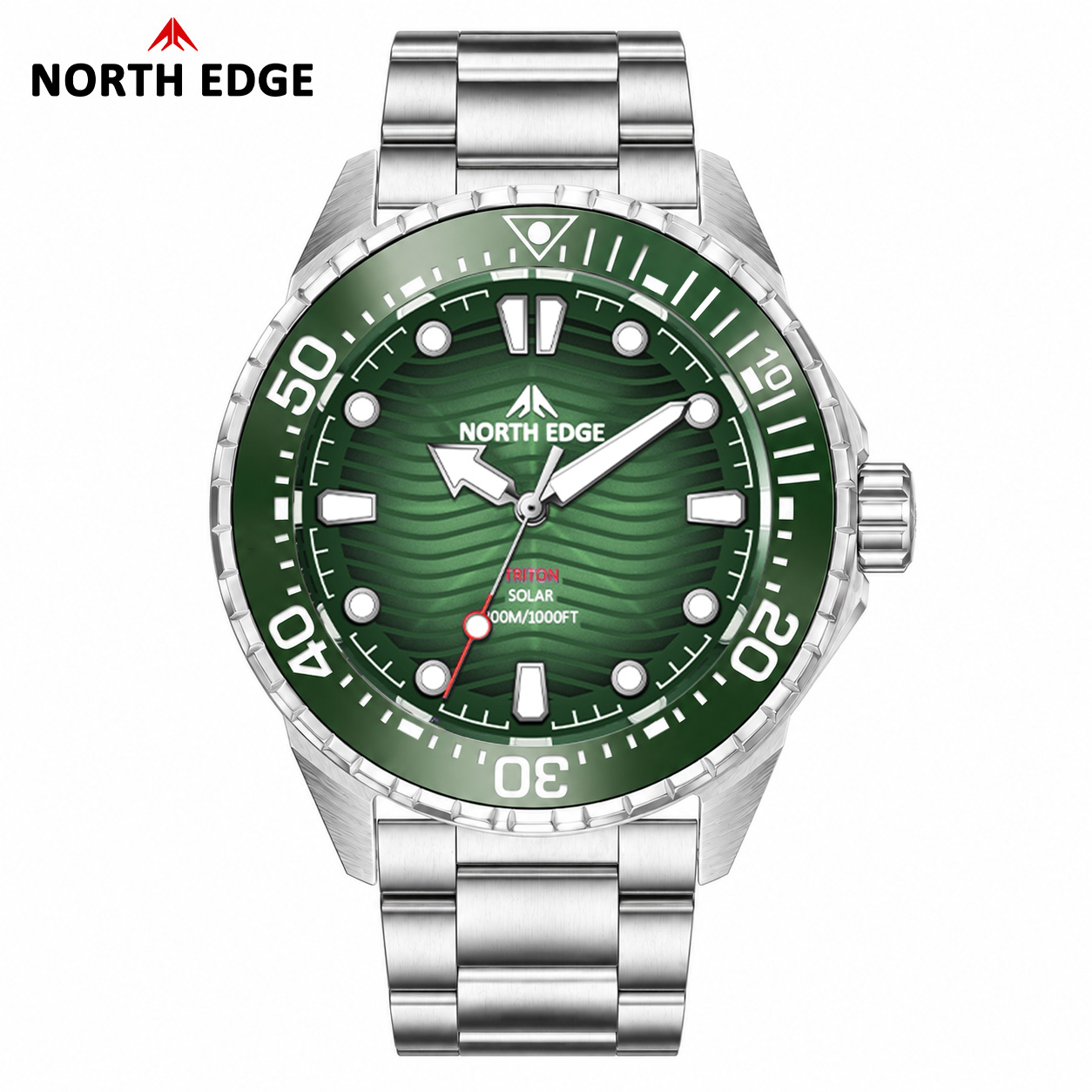 North Edge TRITON Duikhorloge  - Diver Watch 300M recensie en prijs