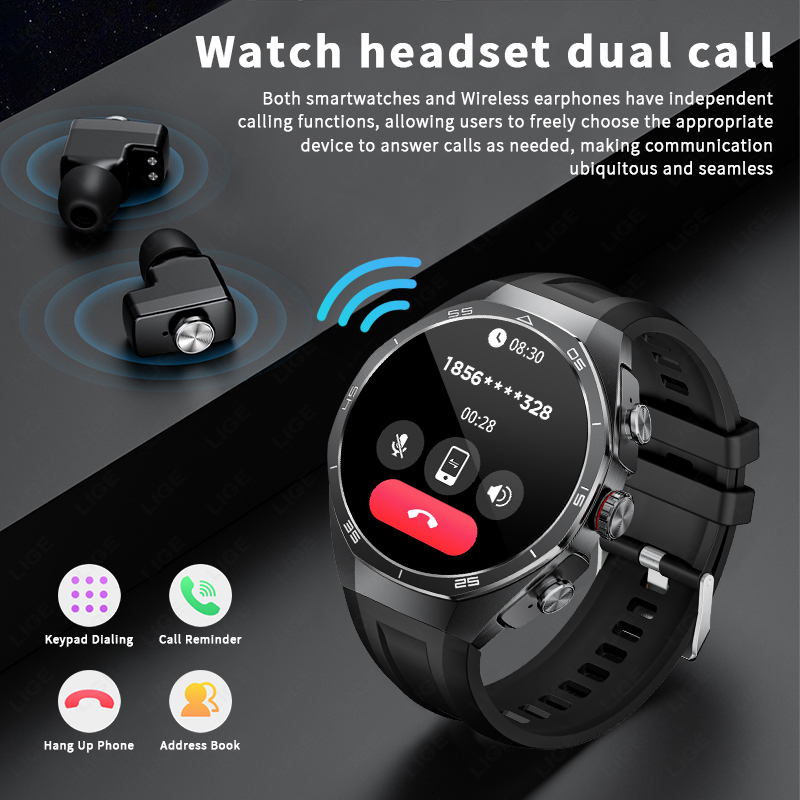 2026 NIEUW Voor Android TWS Mu - Luxury Watch German recensie en prijs