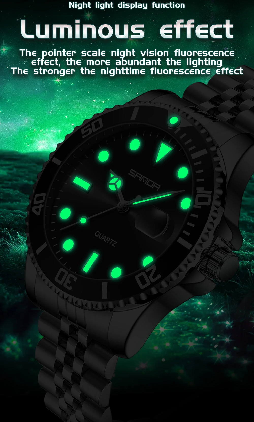SANDA 1099 mode luxe heren qua - Luxury Watch Shop recensie en prijs
