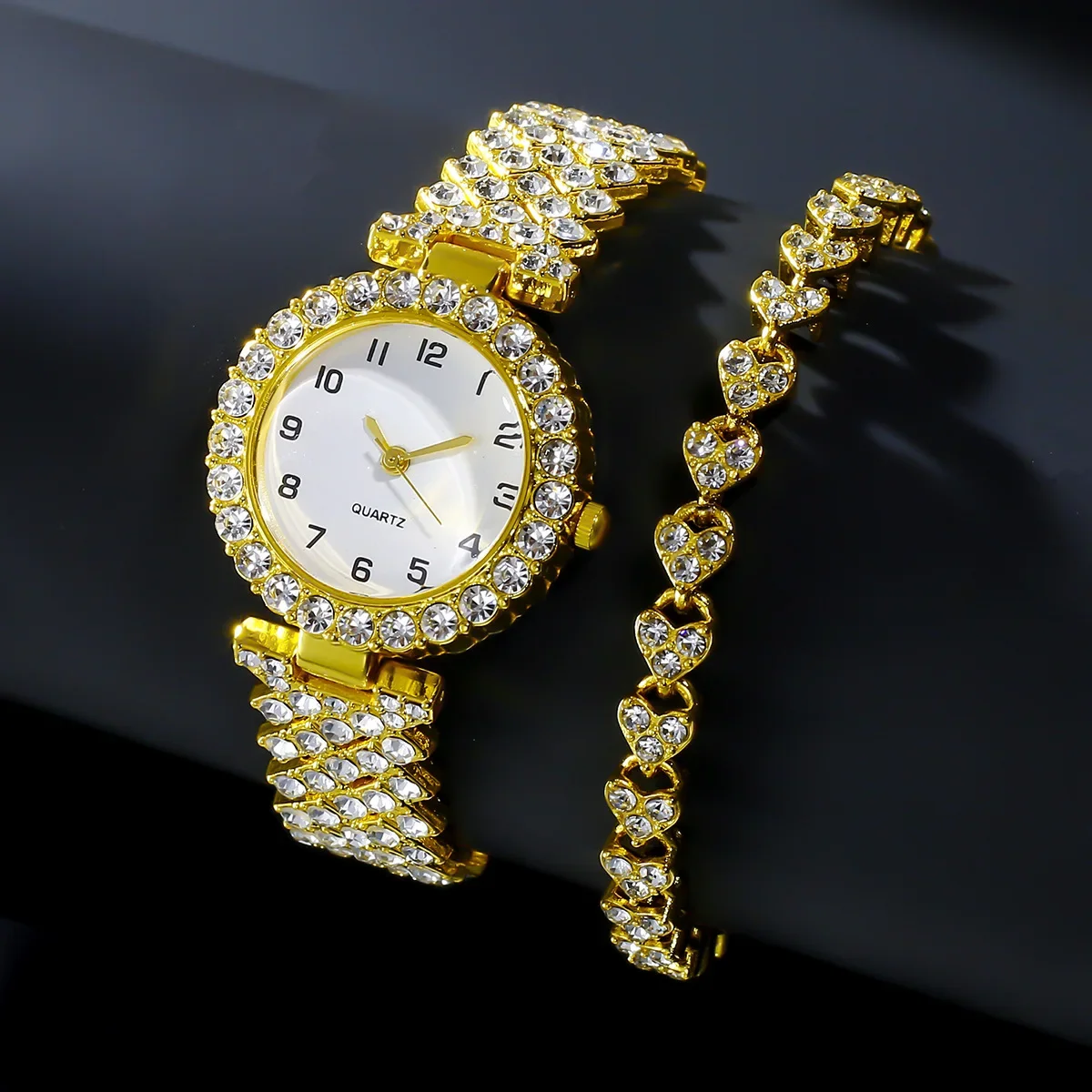 1 stks/2 stks Luxe Mode Vrouwe - Luxury Watch Girl recensie en prijs