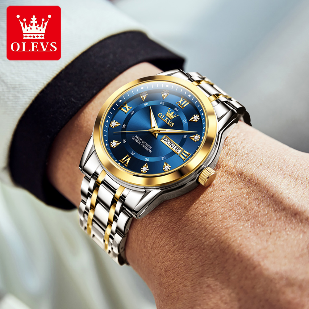 OLEVS merk mode herenhorloges  - Luxury Watch Price recensie en prijs