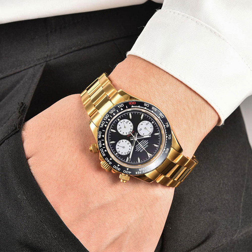 39 mm goud op maat gemaakt her - Luxury Watch Gold recensie en prijs