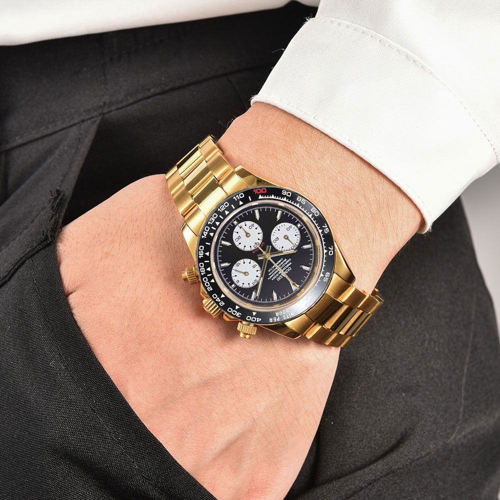 39 mm goud op maat gemaakt her - Luxury Watch Gold recensie en prijs