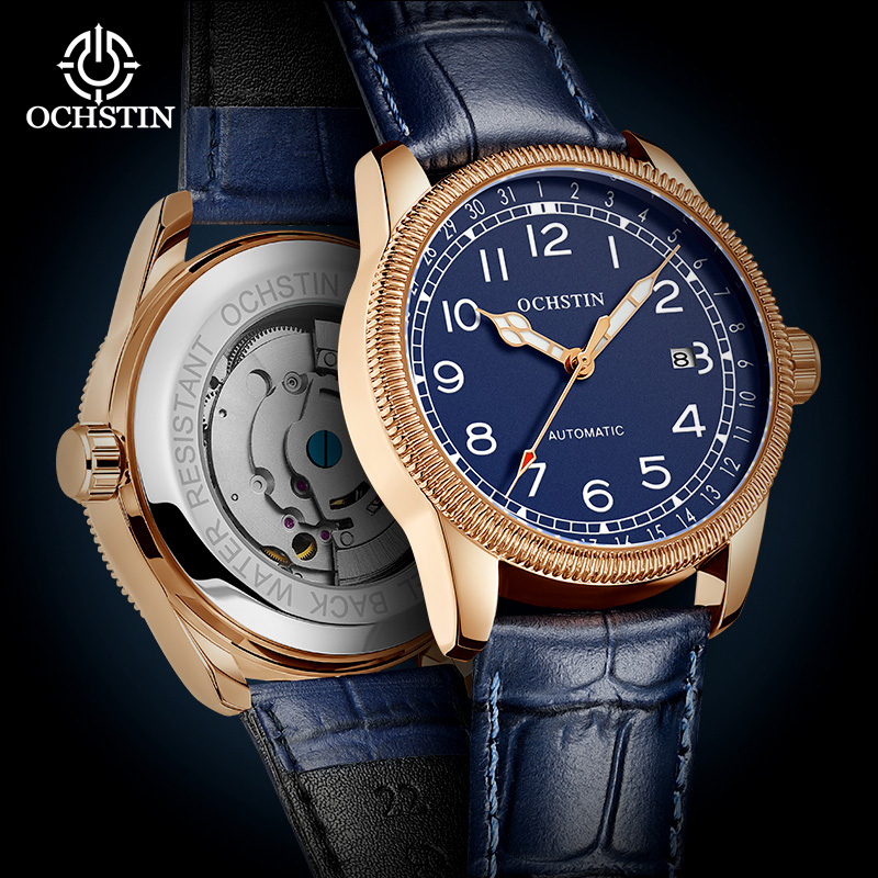 OCHSTIN Heren zakelijk horloge - Guilloché Dial Watch recensie en prijs