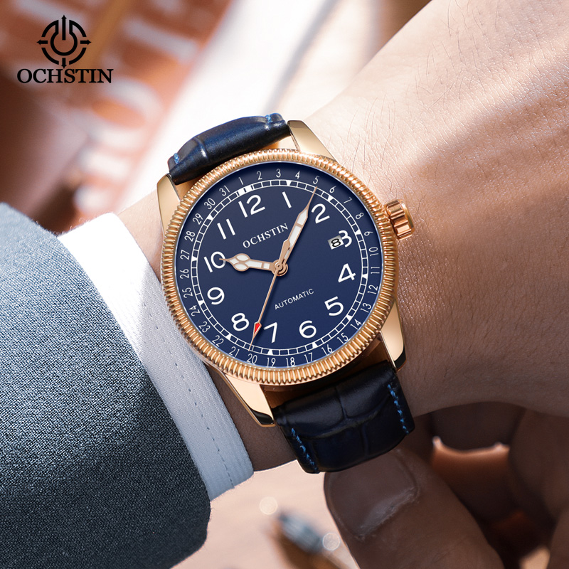 OCHSTIN Heren zakelijk horloge - Guilloché Dial Watch recensie en prijs