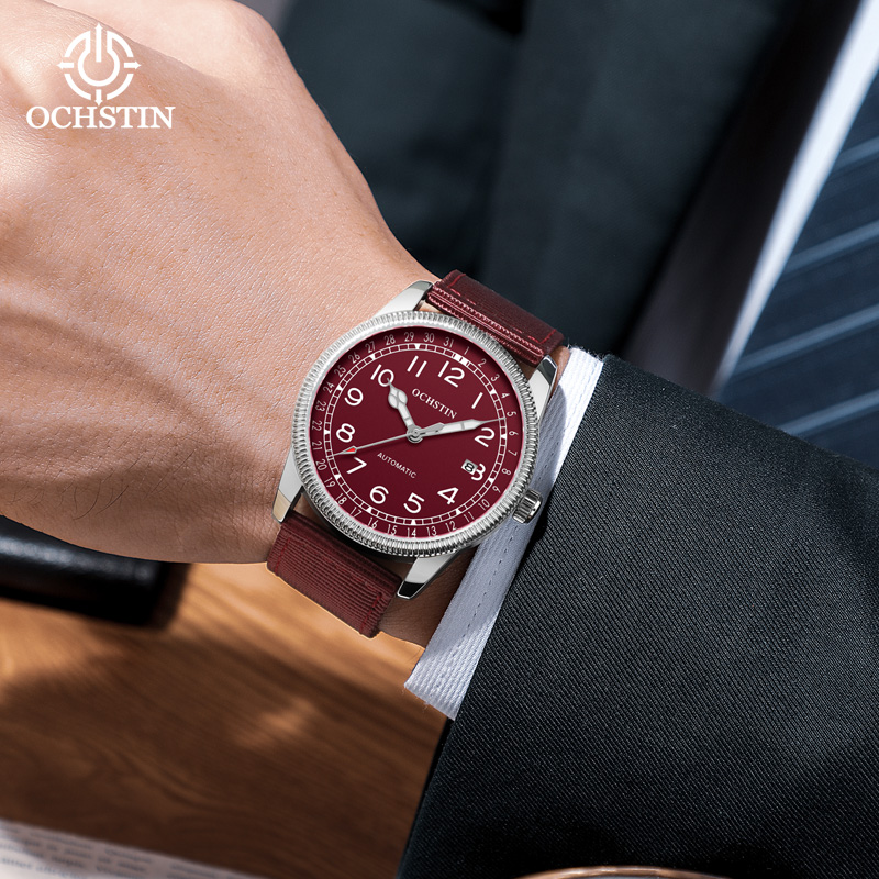 OCHSTIN Heren zakelijk horloge - Guilloché Dial Watch recensie en prijs