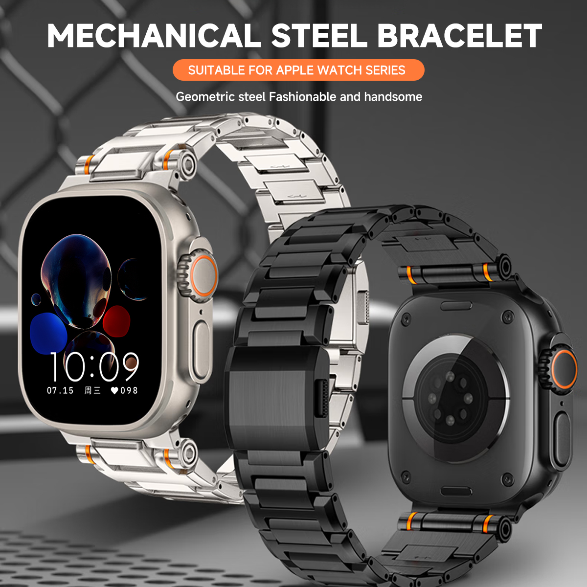 Roestvrij stalen band voor App - Luxury Watch German recensie en prijs