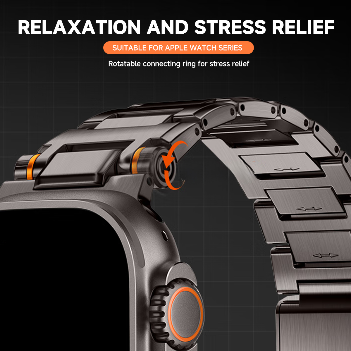 Roestvrij stalen band voor App - Luxury Watch German recensie en prijs