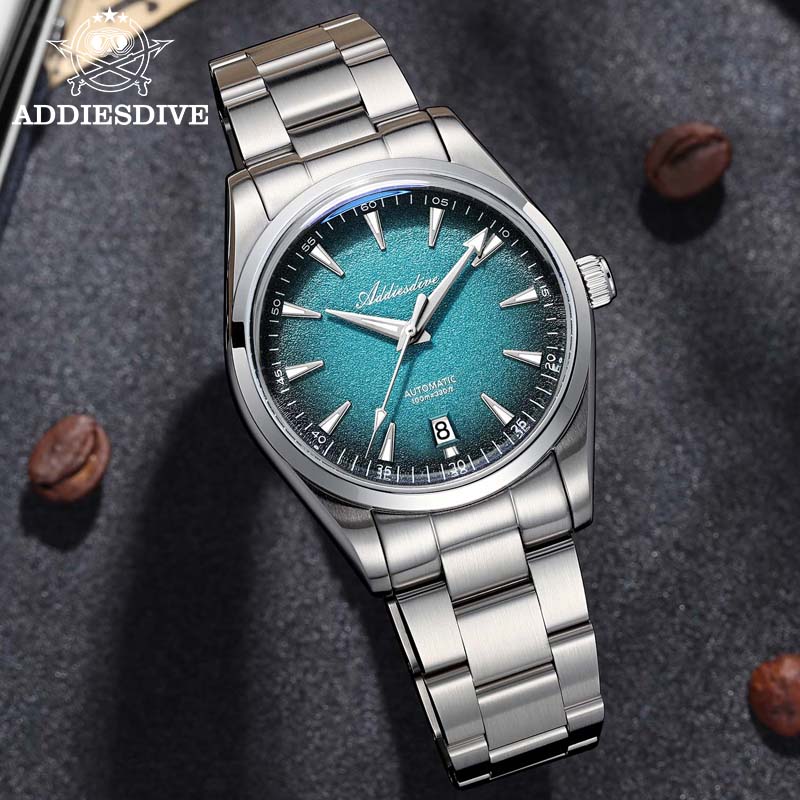 Addiesdive AD2527 Luxe Automat - Guilloché Dial Watch recensie en prijs