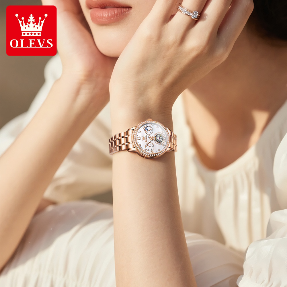 OLEVS dameshorloges topmerk lu - Luxury Watch With Bracelet recensie en prijs