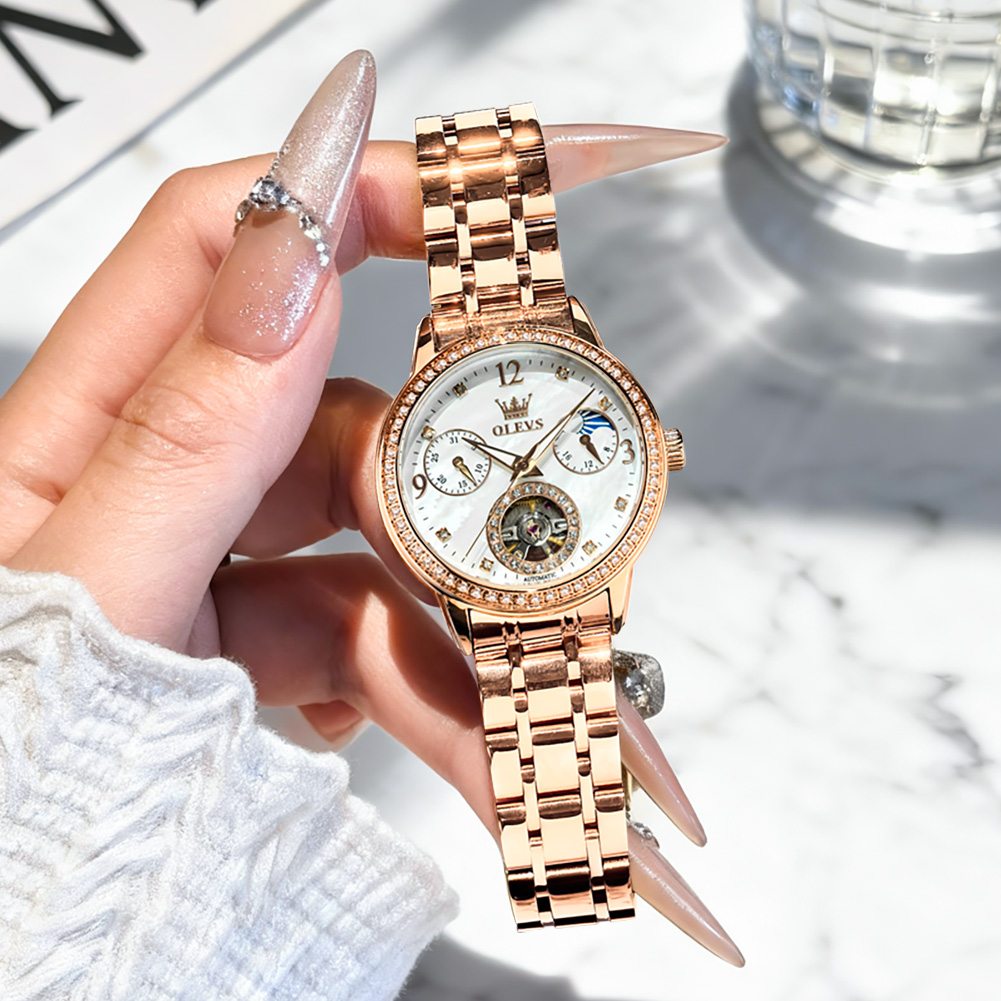 OLEVS dameshorloges topmerk lu - Luxury Watch With Bracelet recensie en prijs