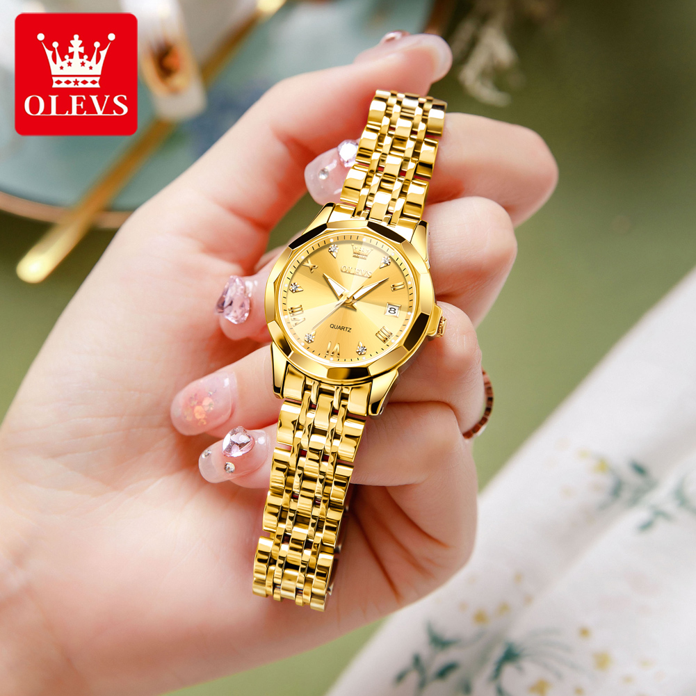 OLEVS Mode Gouden Horloge voor - Luxury Watch Girl recensie en prijs