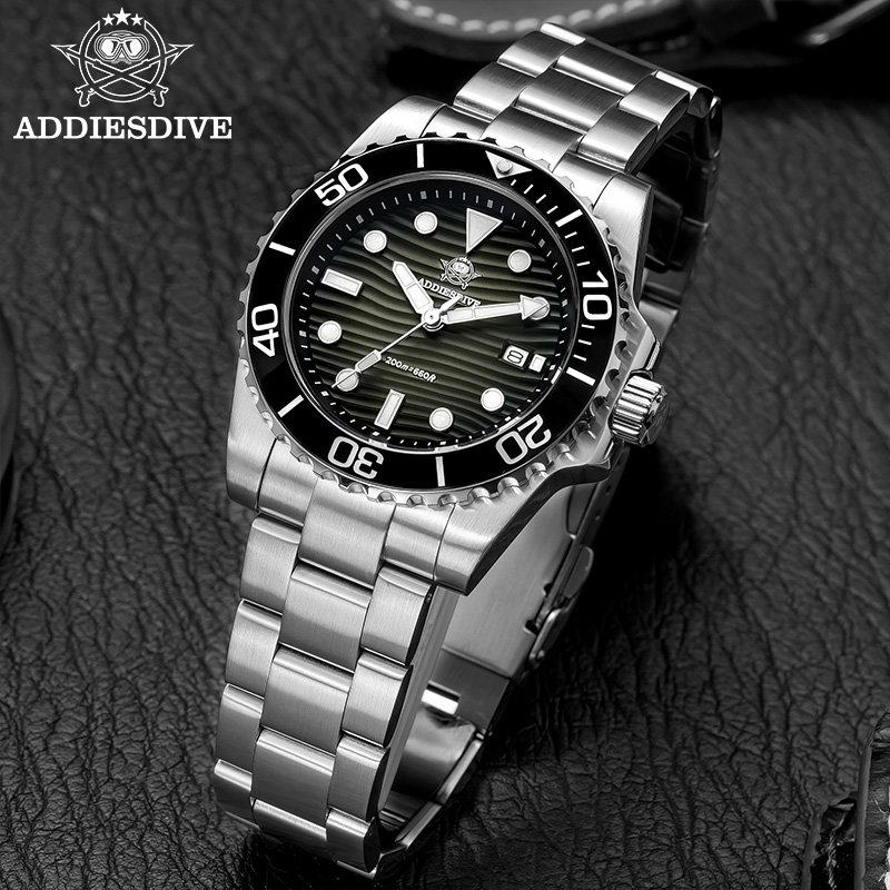 Addiesdive Nieuwe Heren Duikho - Guilloché Dial Watch recensie en prijs