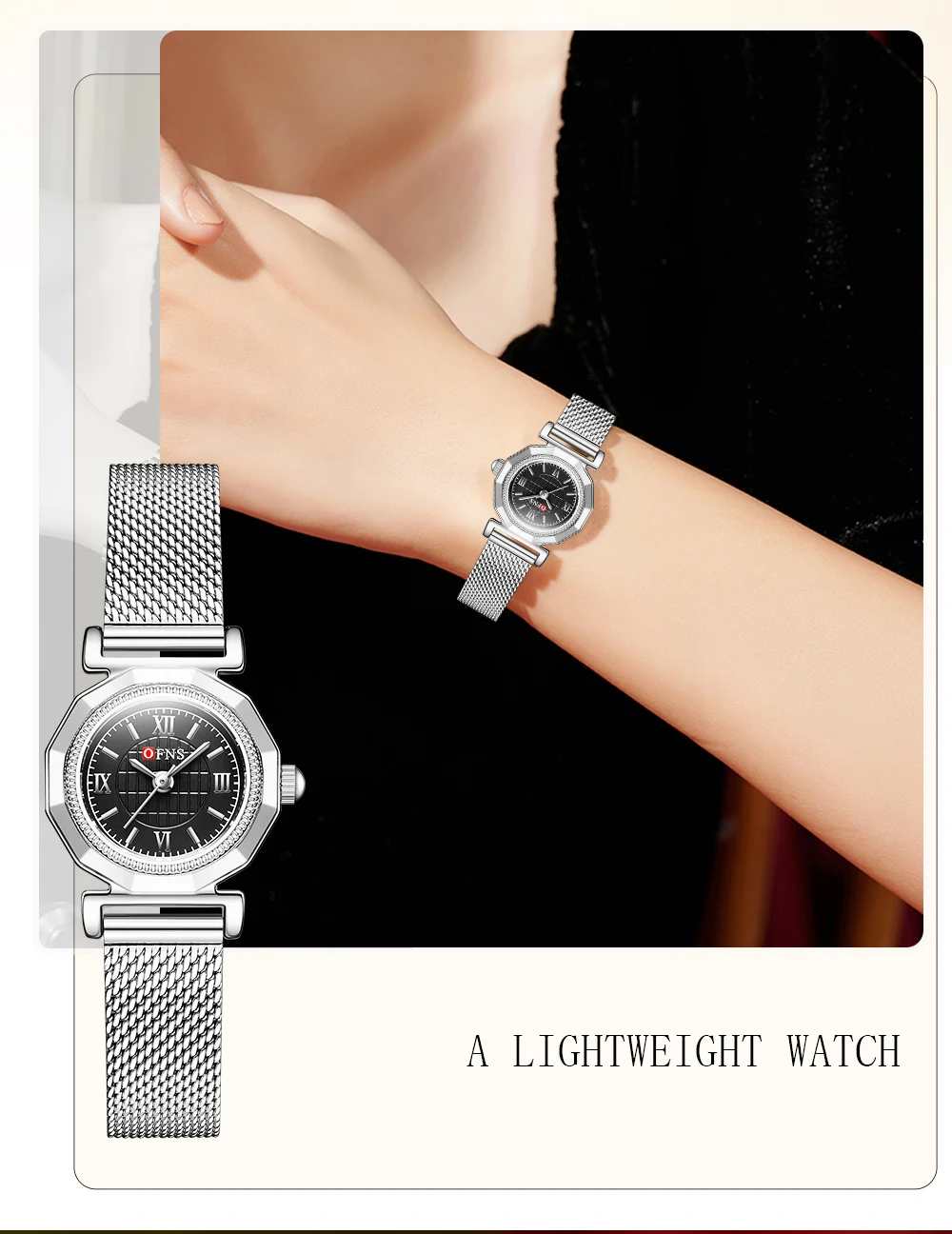 OFNS 1555 Casual luxe dames qu - Luxury Watch Shop recensie en prijs