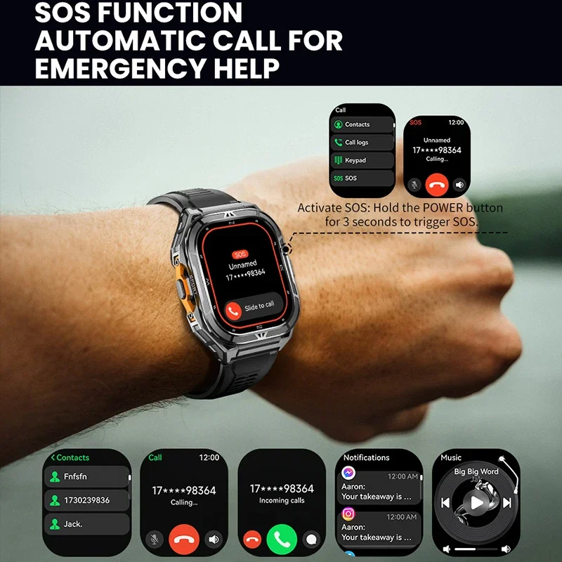 Luxe AMOLED Smartwatch Echte G - Luxury Watch In The World recensie en prijs