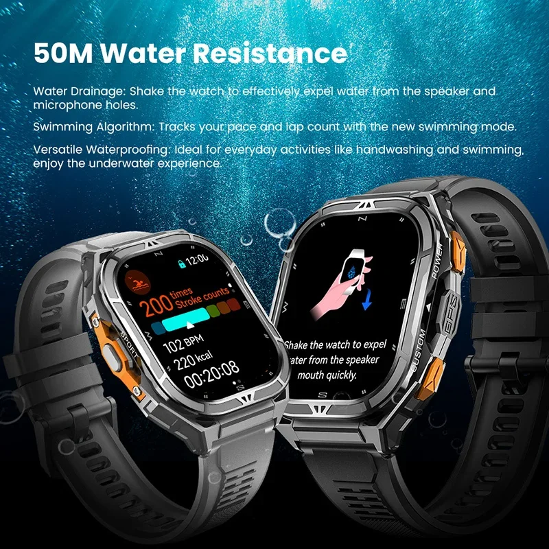 Luxe AMOLED Smartwatch Echte G - Luxury Watch In The World recensie en prijs