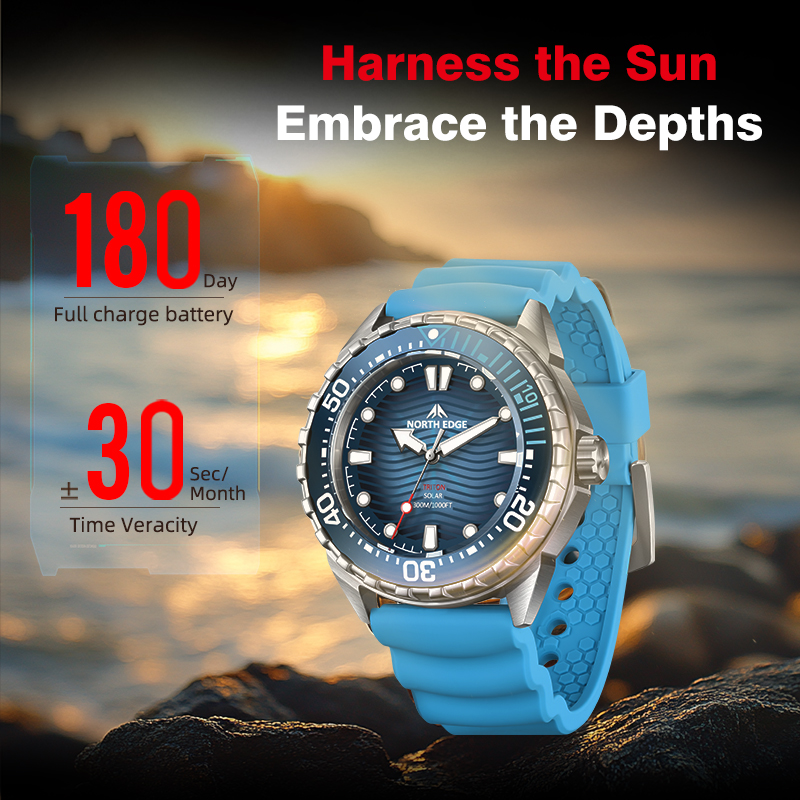 NORTH EDGE 2025 Nieuwe TRITON  - Diver Watch 300M recensie en prijs