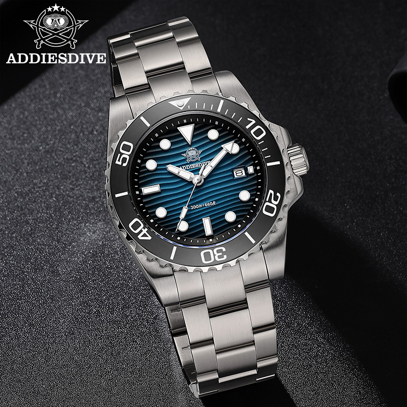 Addiesdive Heren 2115 Quartz H - Luxury Watch With Bracelet recensie en prijs