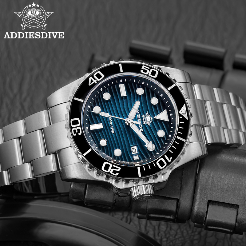 Addiesdive Heren 2115 Quartz H - Luxury Watch With Bracelet recensie en prijs