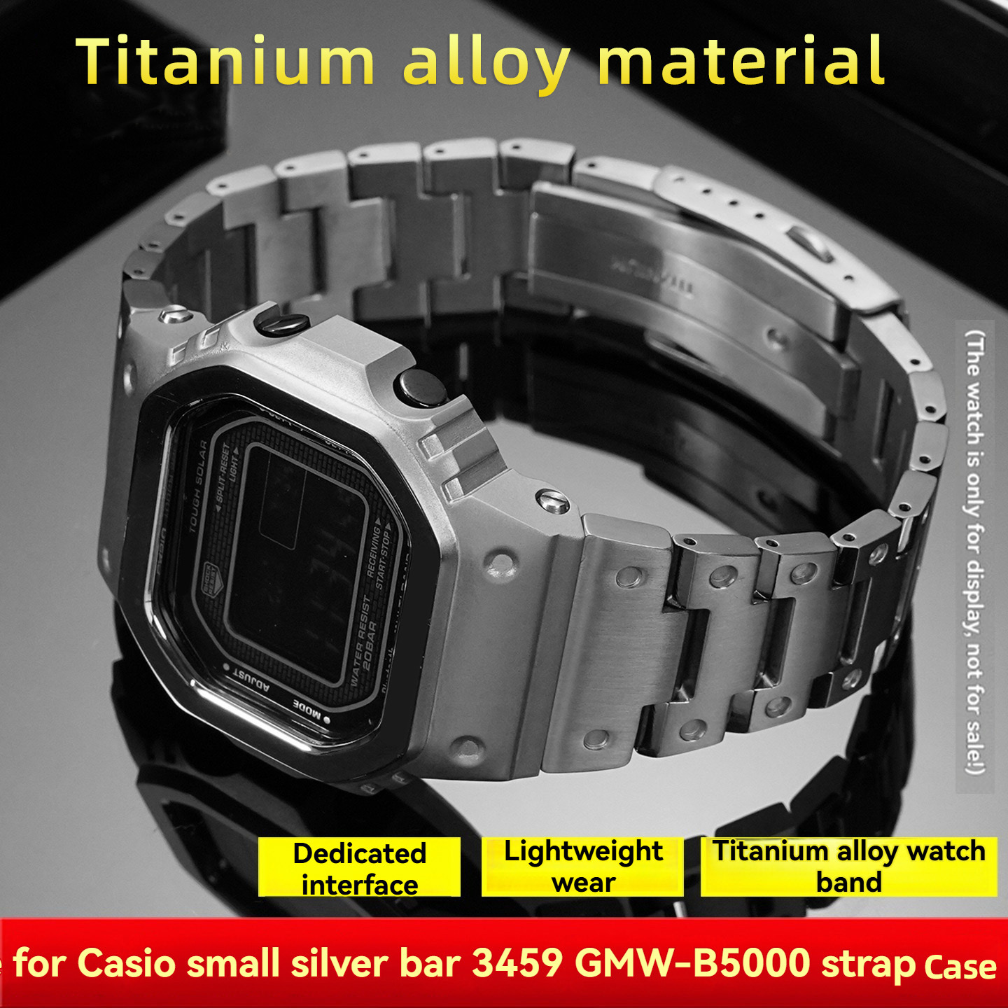 GMW-B5000 Titanium Legering Mo - Luxury Watch Casio recensie en prijs